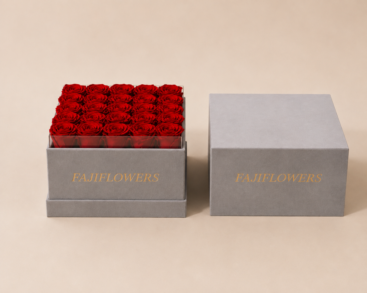 25 Roses with Personalised Initial(s)