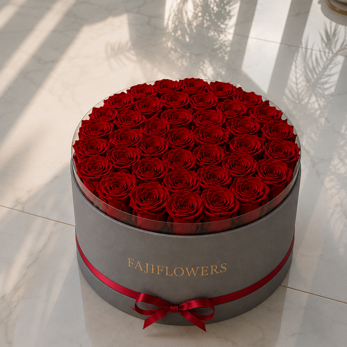 50 Roses with Personalised Initial(s)